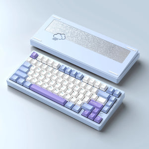 WOBKEY Rainy75 Custom Mechanical Keyboard - Blue