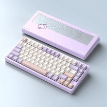 Load image into Gallery viewer, WOBKEY Rainy75 Custom Mechanical Keyboard - Purple