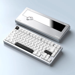 WOBKEY Rainy75 Custom Mechanical Keyboard - Silver