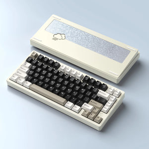 WOBKEY Rainy75 Custom Mechanical Keyboard - White