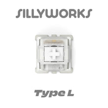 Load image into Gallery viewer, Gateron x Sillyworks SLAY Lubricated Linear Switches