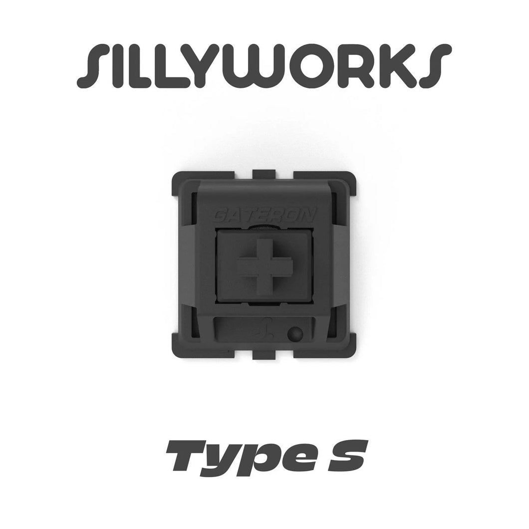 Gateron x Sillyworks SLAY Lubricated Linear Switches