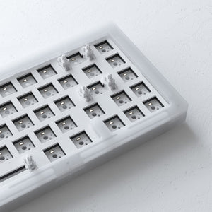 AKKO ACR67 Hotswappable 65% Barebones Mechanical Keyboard White