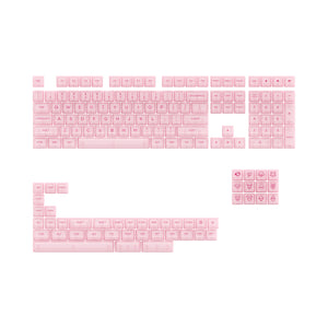 AKKO ASA Clear Transparent Keycaps - Pink