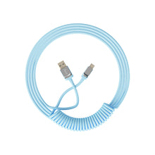 Load image into Gallery viewer, AKKO Coiled Cable - Blue