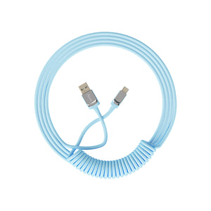 AKKO Coiled Cable - Blue