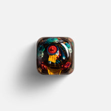 Load image into Gallery viewer, Dwarf Factory Another Duckieverse Artisan Keycaps - Quacking Dead DOM