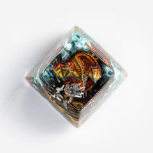 Load image into Gallery viewer, Dwarf Factory Gnarly Drakon Artisan Keycaps - Amado SA R1