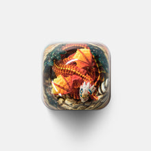 Load image into Gallery viewer, Dwarf Factory Gnarly Drakon 2022 Artisan Keycaps - Kirin DOM
