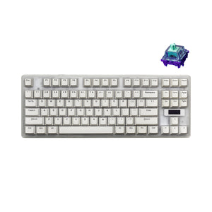 Gopolar GG87 Tenkeyless (TKL) Hotswappable Keyboard White