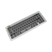 Load image into Gallery viewer, IDOBAO ID67 Crystal 65% Hotswappable Barebones Keyboard - Transparent