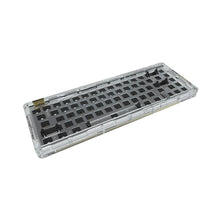 Load image into Gallery viewer, IDOBAO ID67 Crystal 65% Hotswappable Barebones Keyboard - Transparent