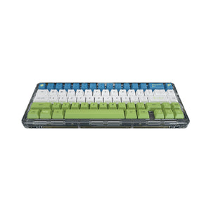 IDOBAO ID67 Crystal 65% Hotswappable Barebones Keyboard - Transparent