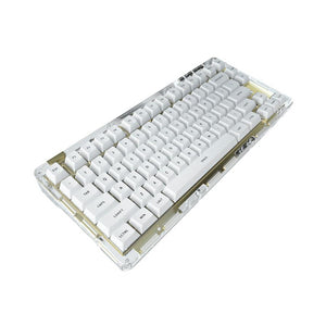 IDOBAO ID80 Crystal 75% Hotswappable Barebones Keyboard - Transparent