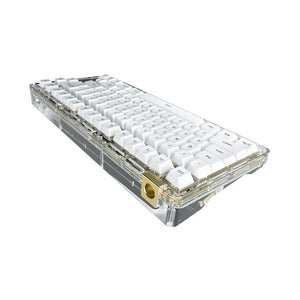 IDOBAO ID80 Crystal 75% Hotswappable Barebones Keyboard - Transparent