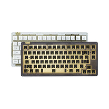 Load image into Gallery viewer, IDOBAO ID80 Crystal 75% Hotswappable Barebones Keyboard
