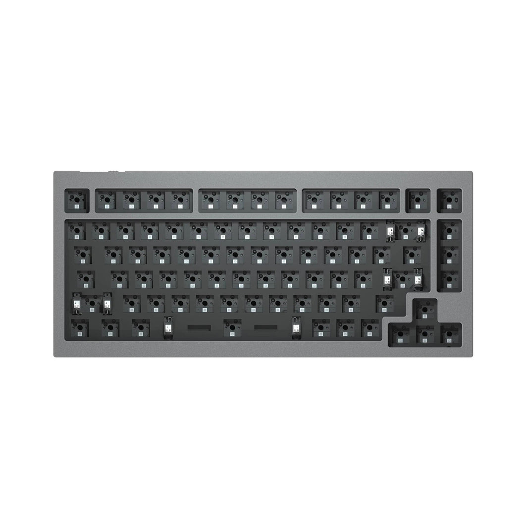 Keychron Q1 Hotswappable Custom Mechanical Keyboard - Grey Barebone