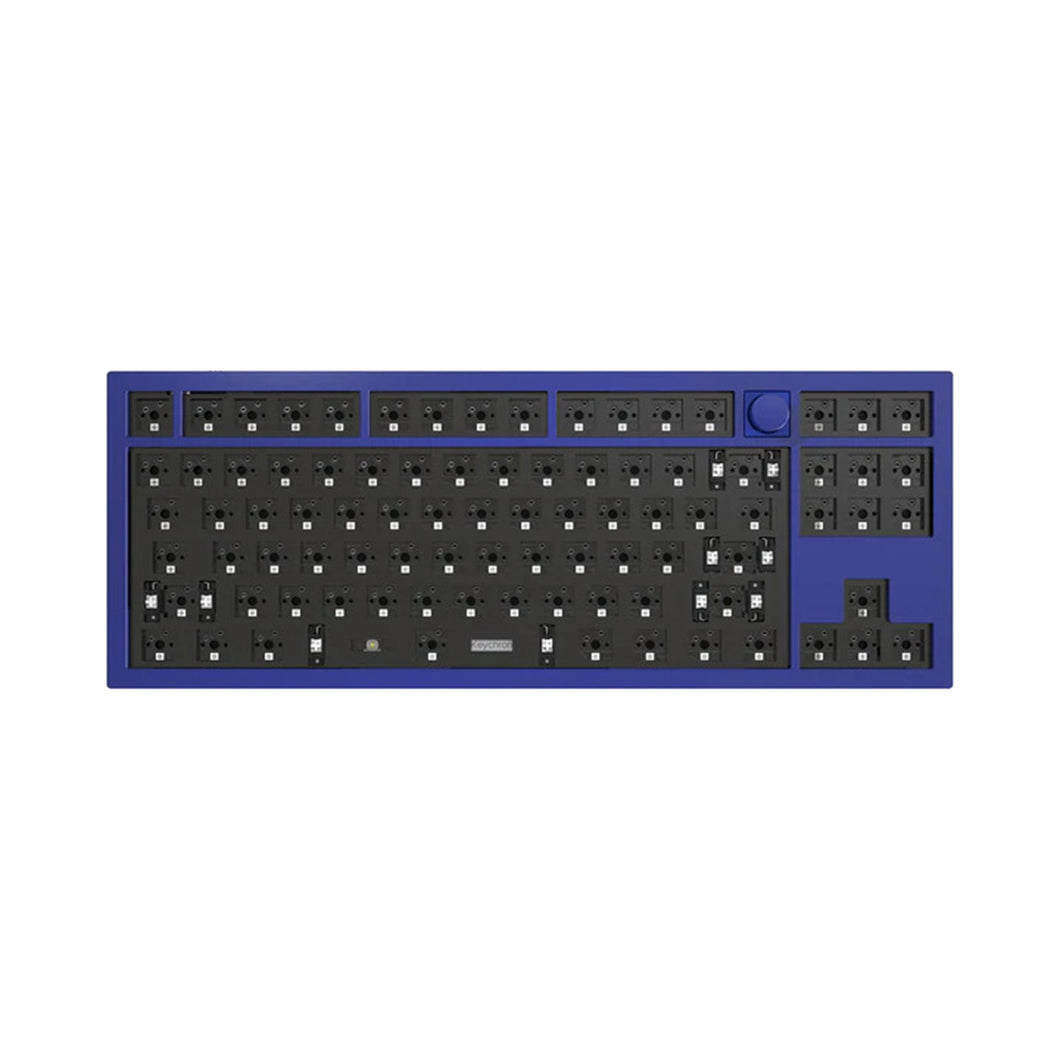 Keychron Q3 Hotswappable TKL Custom Mechanical Keyboard Blue Barebones