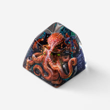 Load image into Gallery viewer, Dwarf Factory Kraken Absolut Artisan Keycaps - Velvet Thunder SA R1