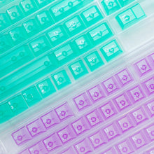 Load image into Gallery viewer, LeleLabs Crystal Clear ABS Keycaps