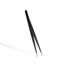 Load image into Gallery viewer, Precision Tweezers - Straight Black